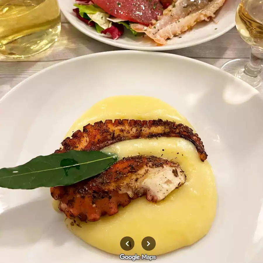 ristorante di pesce - polpo arrosto